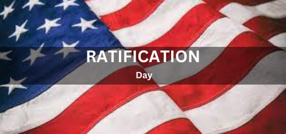 Ratification Day[अनुसमर्थन दिवस]
